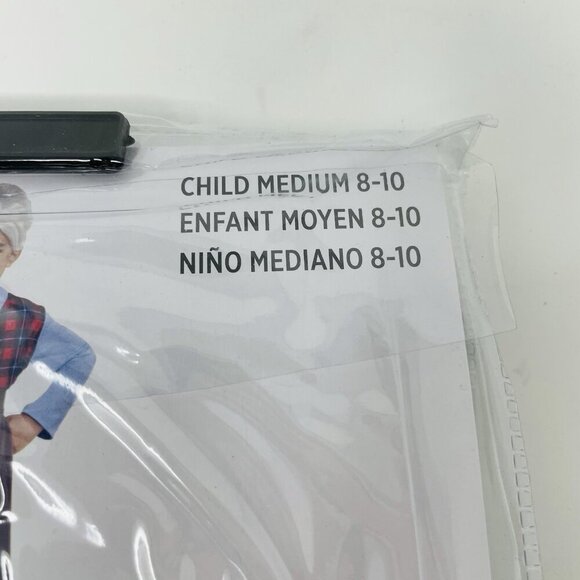 Old Geezer Youth Child Boys Size Medium 8-10 Halloween Dress Up Costume 458 - Picture 8 of 8